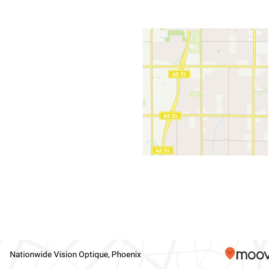 Nationwide Vision Optique map