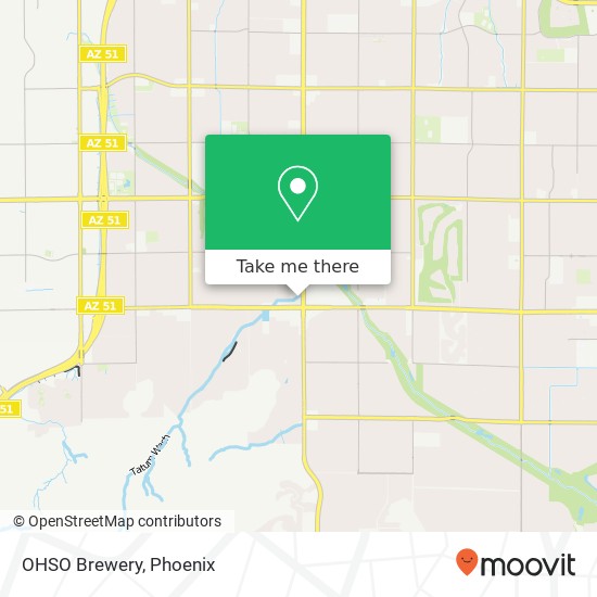 OHSO Brewery map