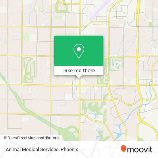 Animal Medical Services map