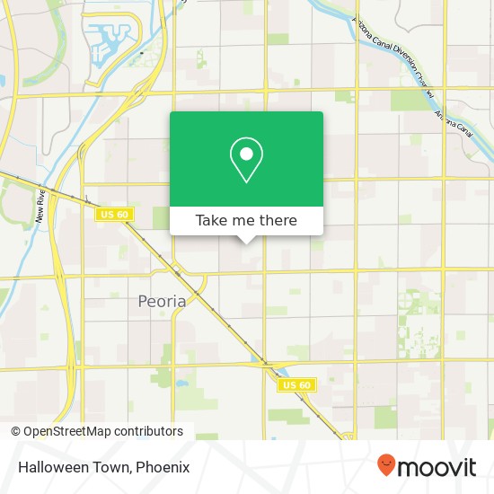 Halloween Town map