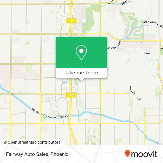 Fairway Auto Sales map