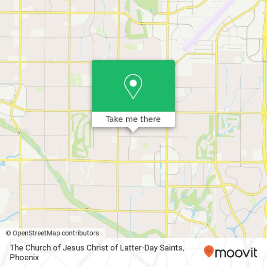 The Church of Jesus Christ of Latter-Day Saints map