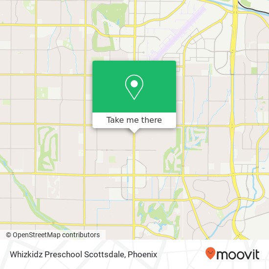 Mapa de Whizkidz Preschool Scottsdale