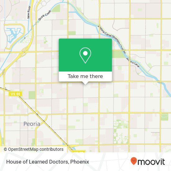 House of Learned Doctors map