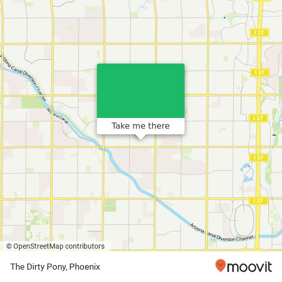 Mapa de The Dirty Pony