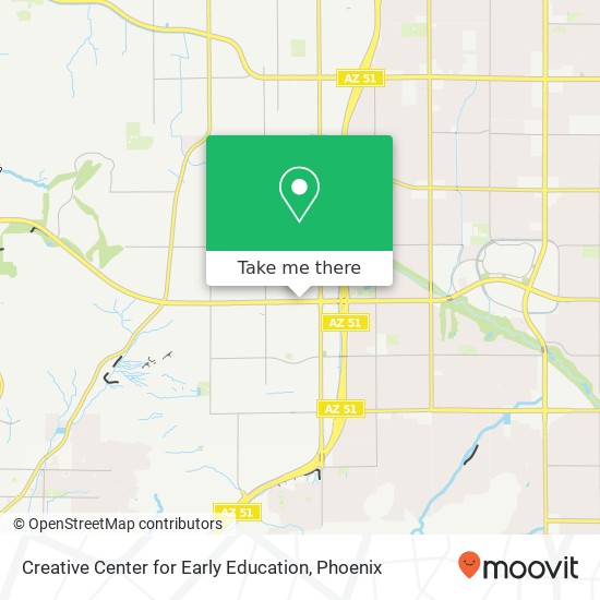 Creative Center for Early Education map