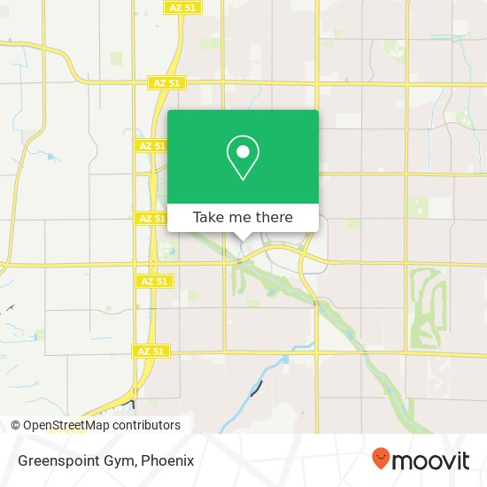 Greenspoint Gym map