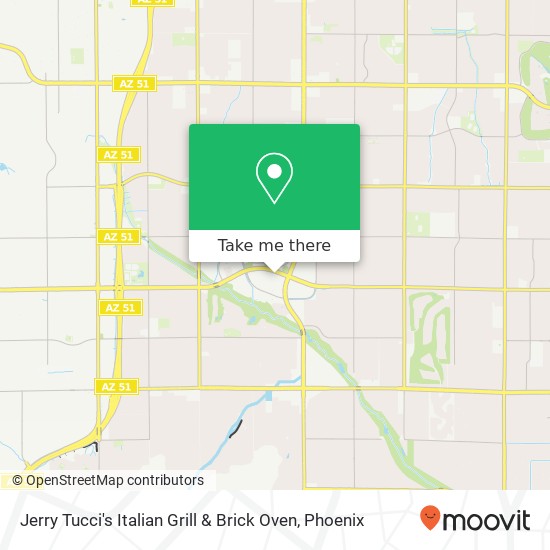 Mapa de Jerry Tucci's Italian Grill & Brick Oven