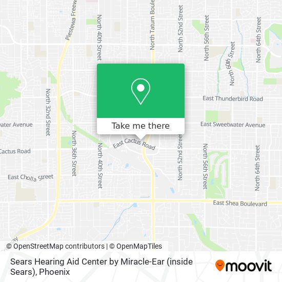 Sears Hearing Aid Center by Miracle-Ear (inside Sears) map
