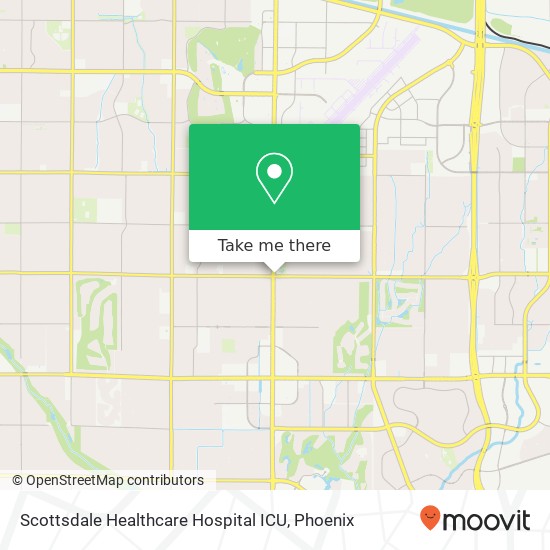 Mapa de Scottsdale Healthcare Hospital ICU