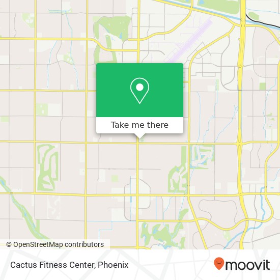 Cactus Fitness Center map