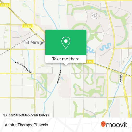 Aspire Therapy map