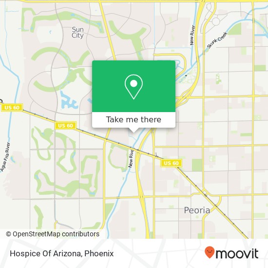 Mapa de Hospice Of Arizona