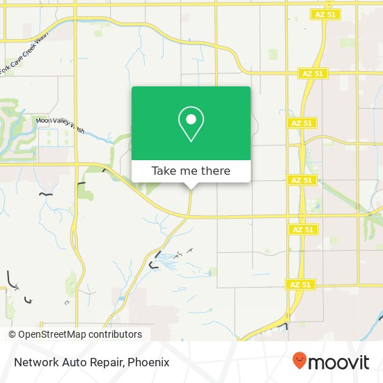 Network Auto Repair map