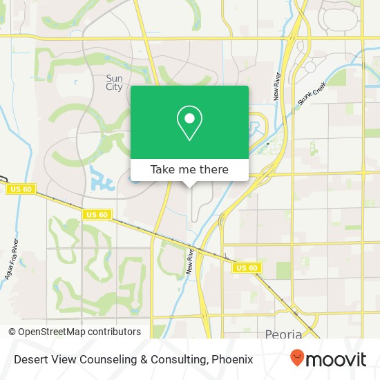 Desert View Counseling & Consulting map