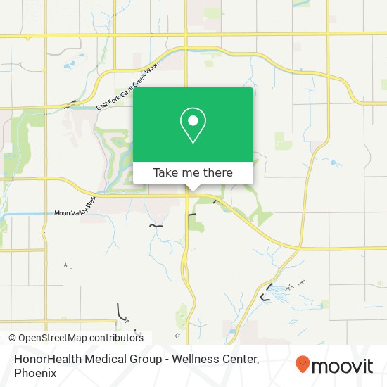 HonorHealth Medical Group - Wellness Center map