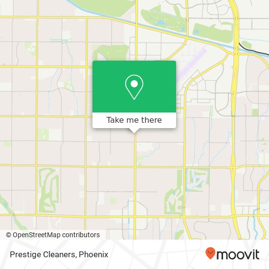 Prestige Cleaners map