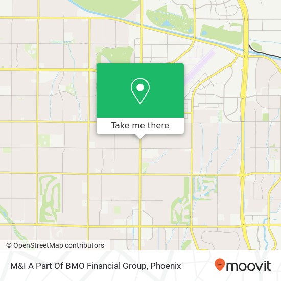 M&I A Part Of BMO Financial Group map