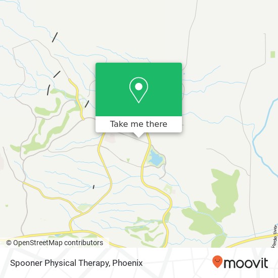 Spooner Physical Therapy map