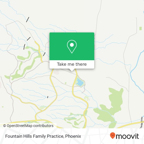 Fountain Hills Family Practice map