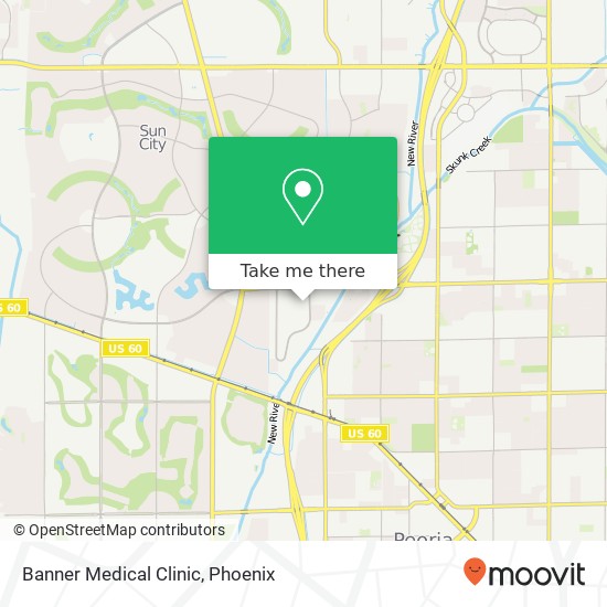 Banner Medical Clinic map