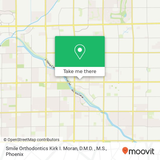 Smile Orthodontics Kirk I. Moran, D.M.D. , M.S. map