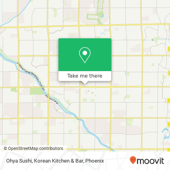 Ohya Sushi, Korean Kitchen & Bar map