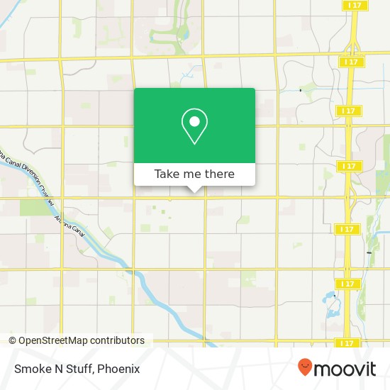 Mapa de Smoke N Stuff