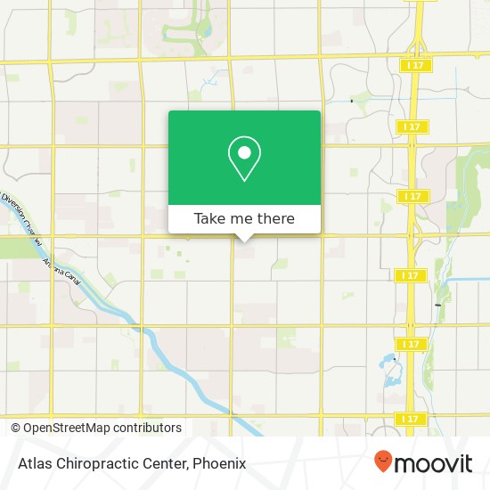 Atlas Chiropractic Center map