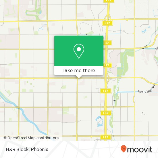 H&R Block map