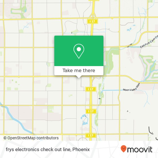 frys electronics check out line map