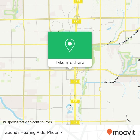 Mapa de Zounds Hearing Aids