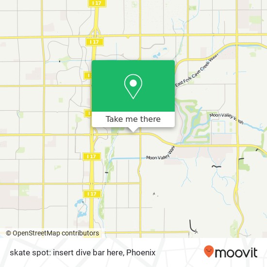 skate spot: insert dive bar here map