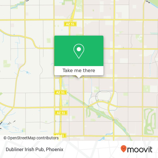 Dubliner Irish Pub map