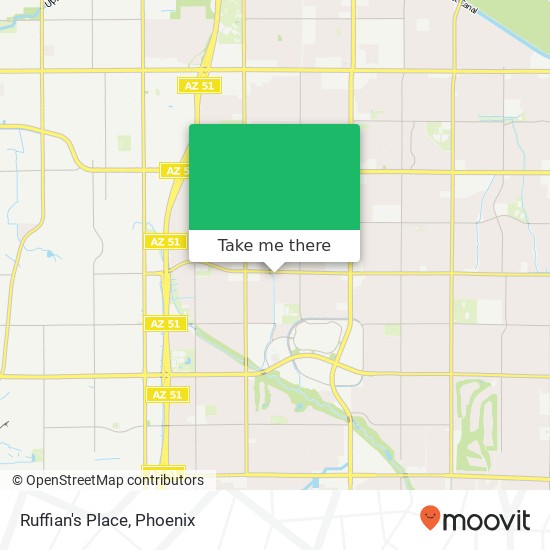 Ruffian's Place map