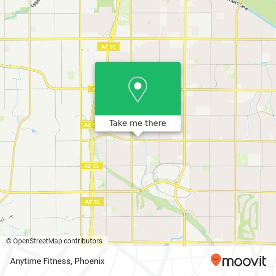 Anytime Fitness map