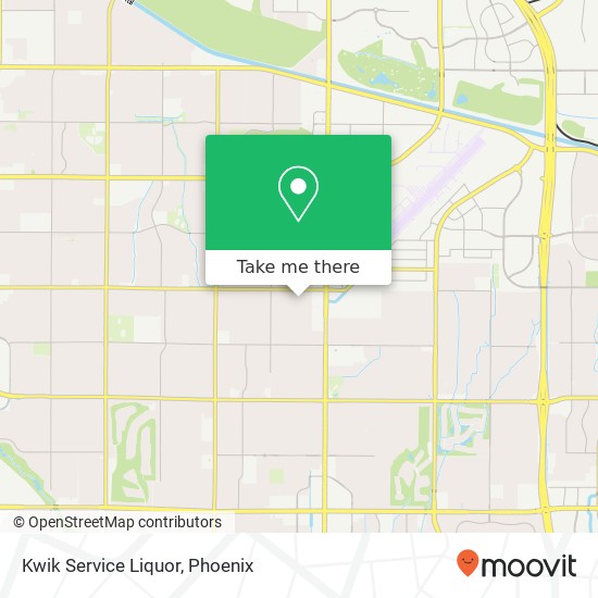 Kwik Service Liquor map