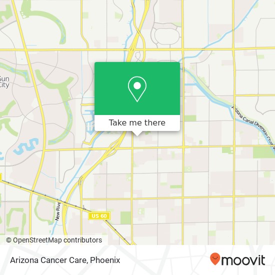 Mapa de Arizona Cancer Care