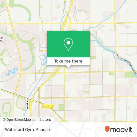 Waterford Gym map