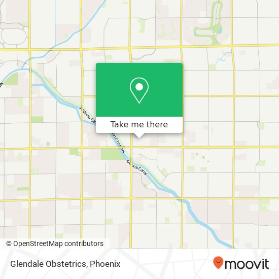 Glendale Obstetrics map