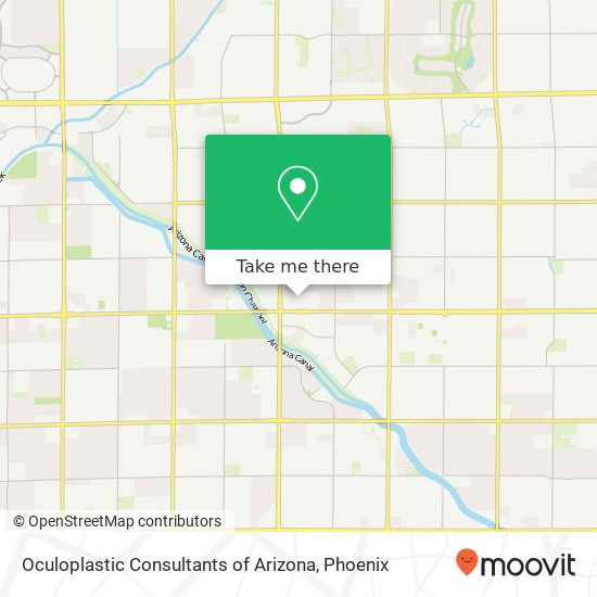 Oculoplastic Consultants of Arizona map