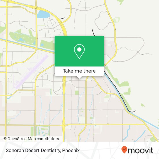 Mapa de Sonoran Desert Dentistry