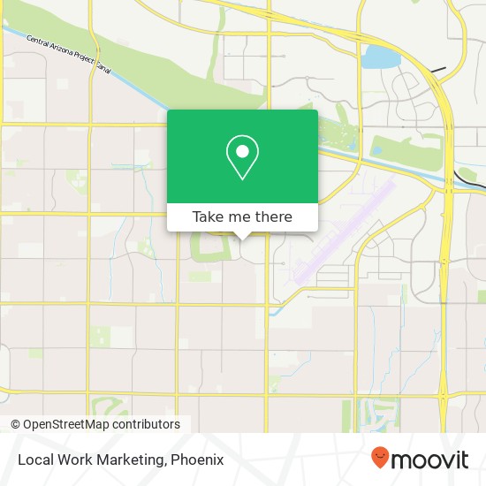 Local Work Marketing map