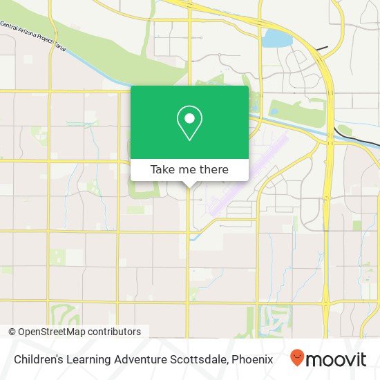 Mapa de Children's Learning Adventure Scottsdale