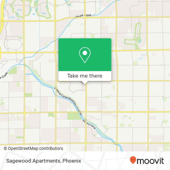 Mapa de Sagewood Apartments