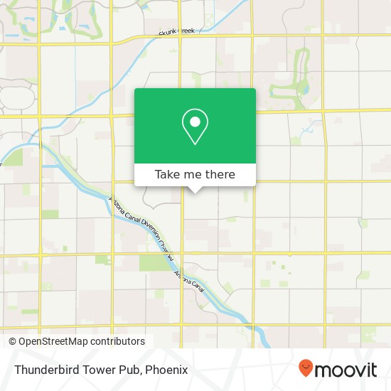 Thunderbird Tower Pub map