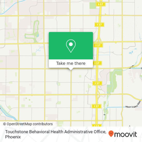 Touchstone Behavioral Health Administrative Office map