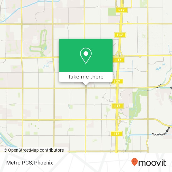 Metro PCS map