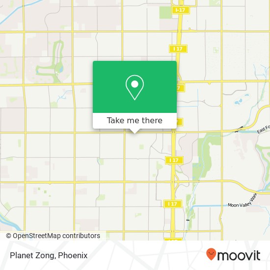 Planet Zong map