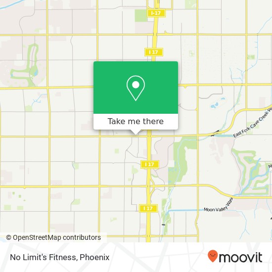 No Limit's Fitness map